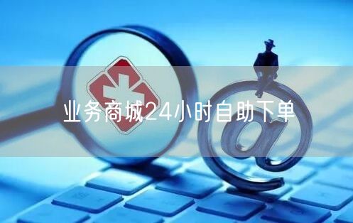 业务商城24小时自助下单